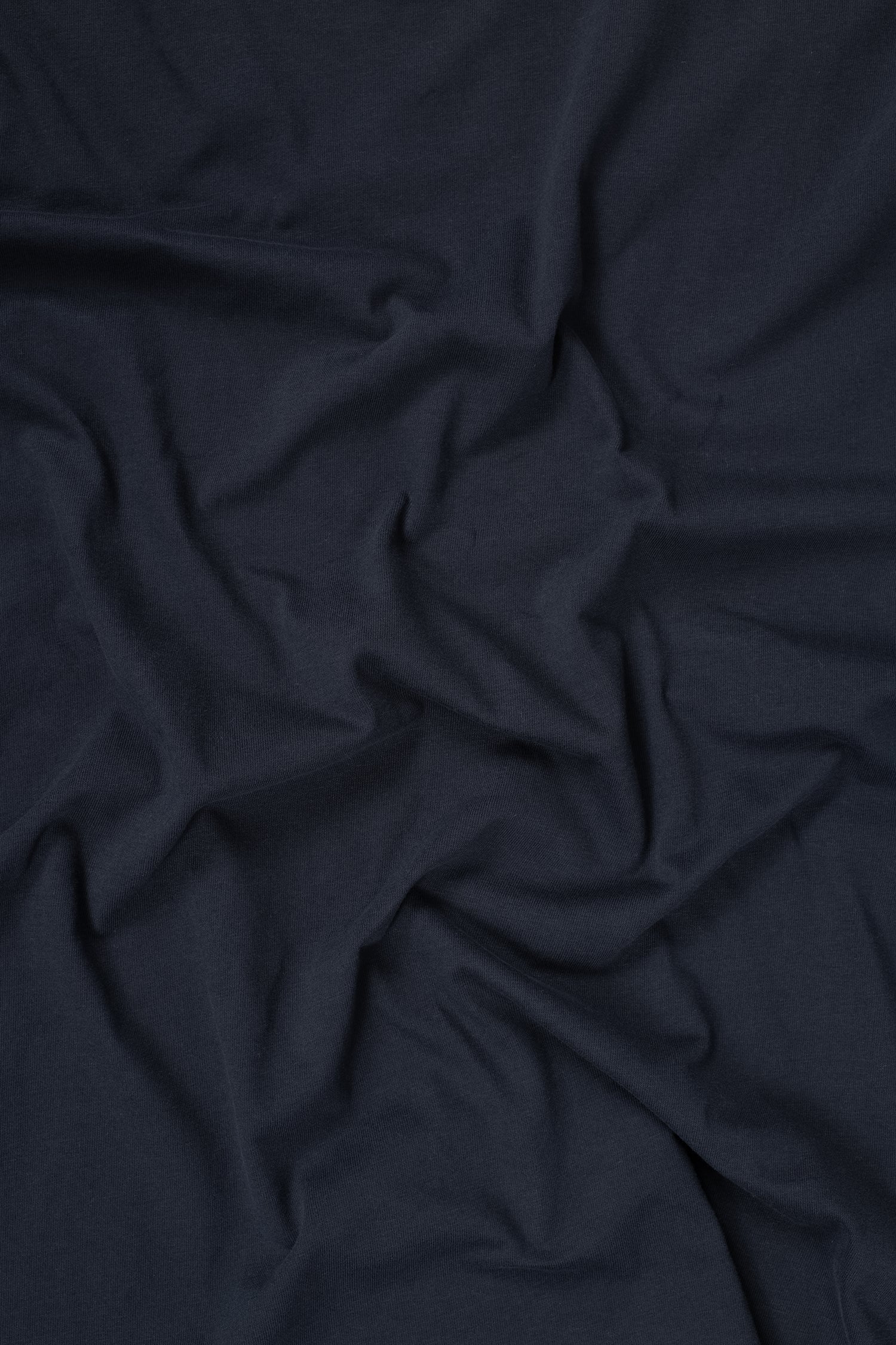 GOTS Oversize Navy Blue Peach Finish Nahansicht