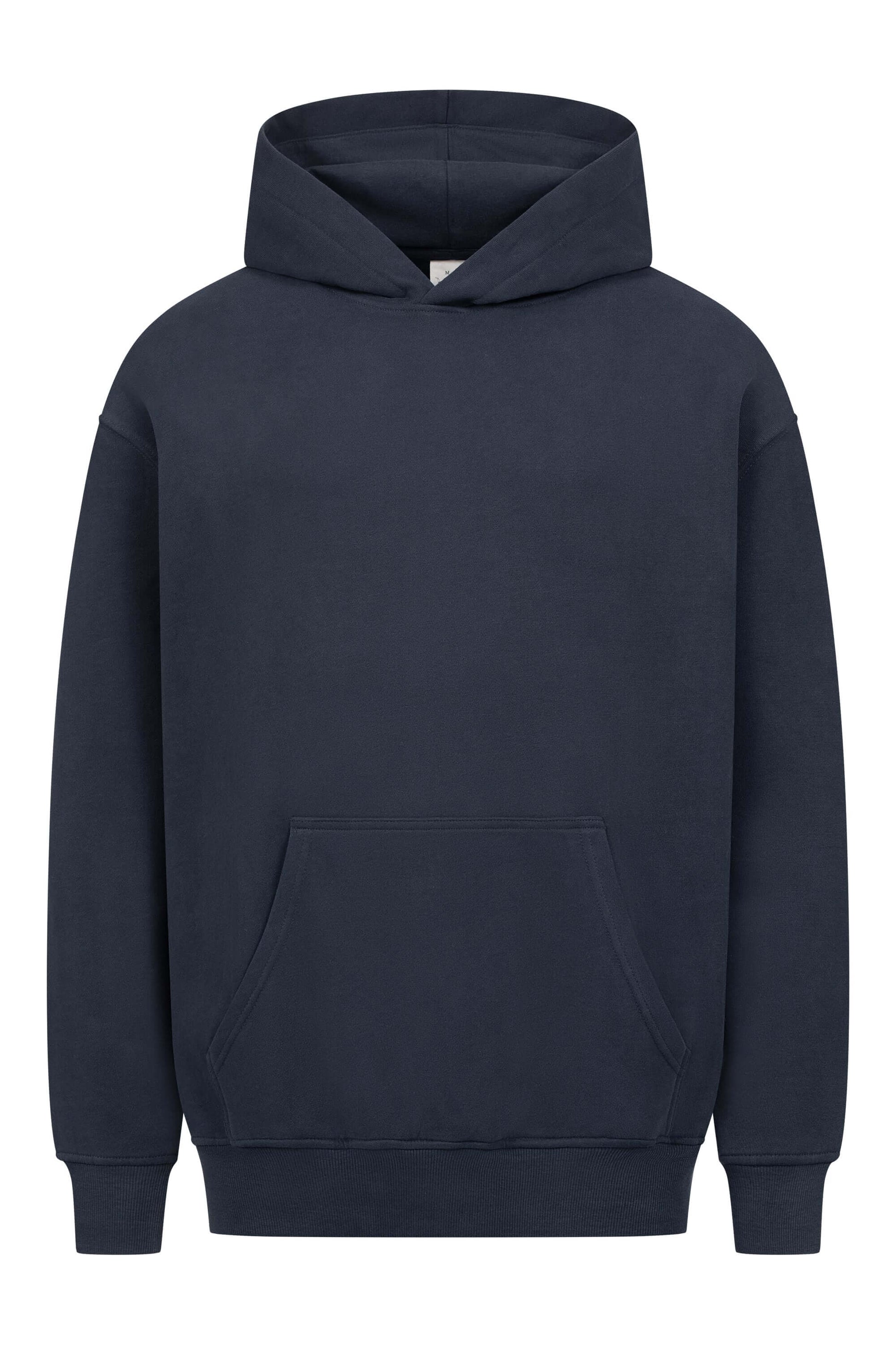  Rapanui Hoodie, Regular Fit aus GOTS Bio Baumwolle, Unisex, schwarz