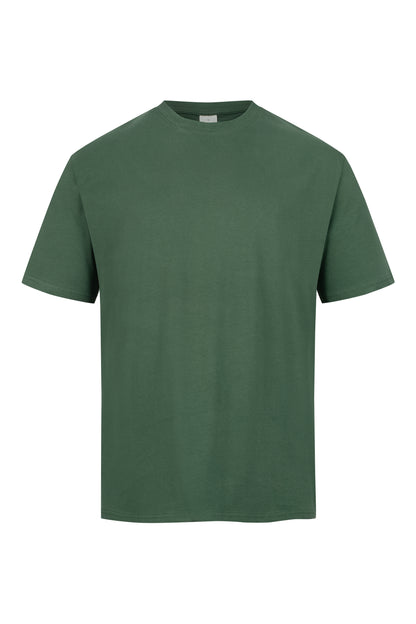 Rapanui Oversize BasicShirt aus GOTS Bio Baumwolle, Unisex, Pineneedle 
