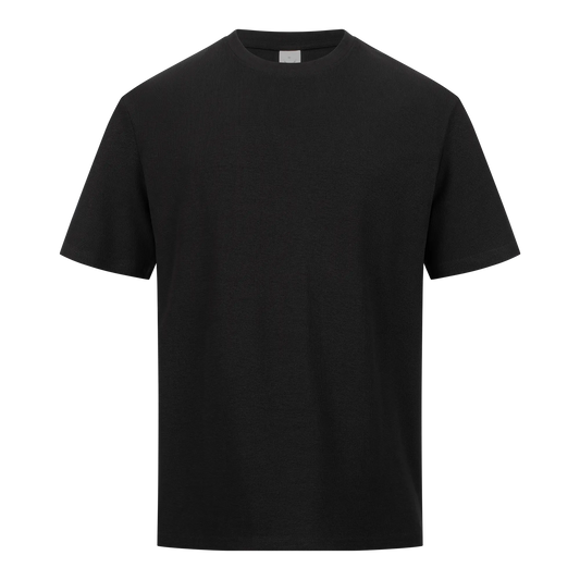 Basic Oversize Shirt - Waffelstrick aus Bio Baumwolle